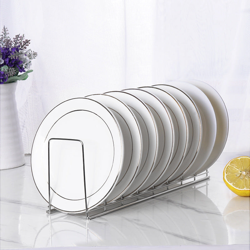 Minimal Stainless Steel Dish Rack