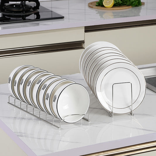Minimal Stainless Steel Dish Rack