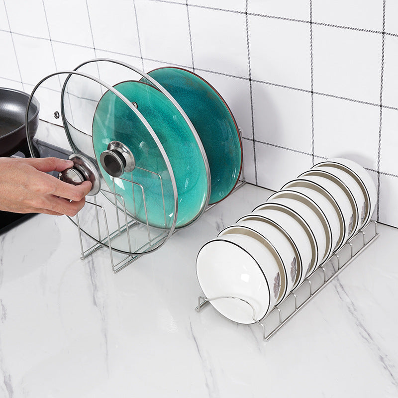 Minimal Stainless Steel Dish Rack